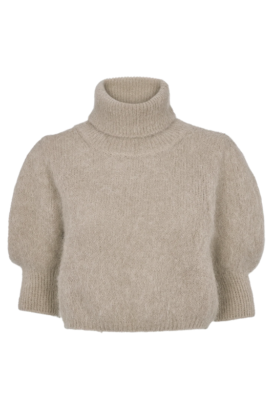 Piro Rollneck Alpaca - Light Taupe