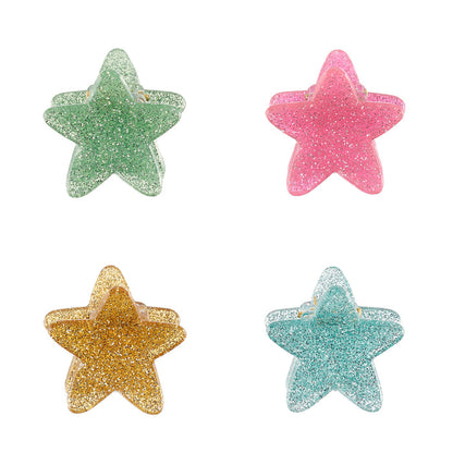 Little Star Glitter Claw Clip