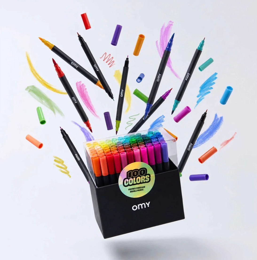 100 Felt Pen Box