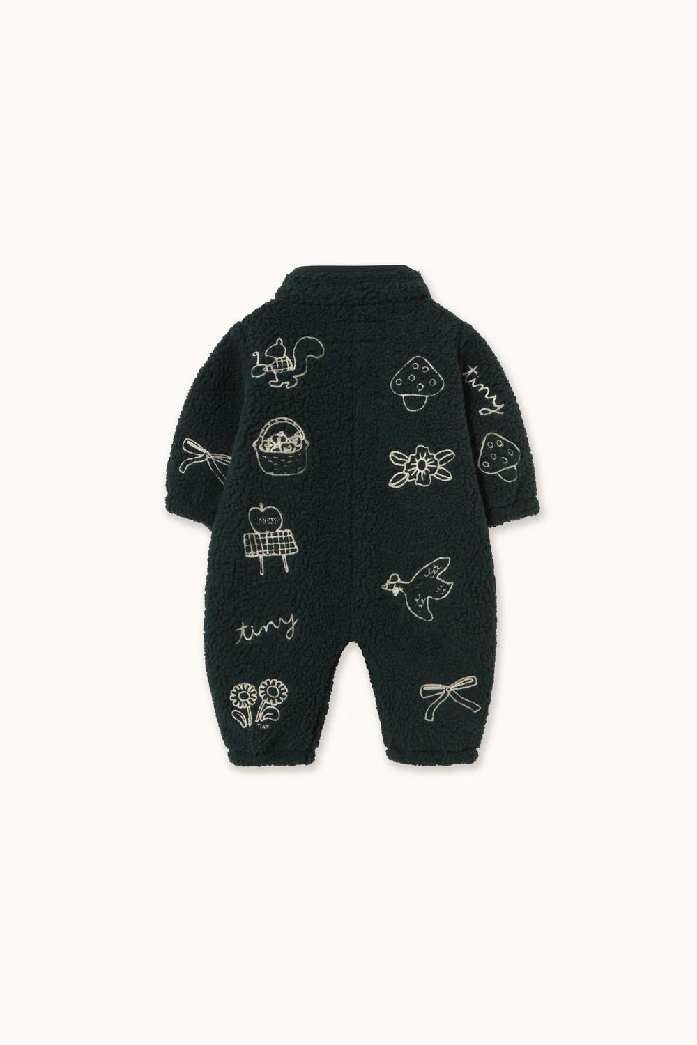 Tiny Apples Sherpa One-piece