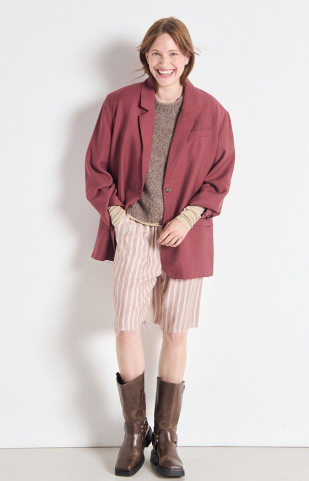 Lanow Blazer - Cherry Tree