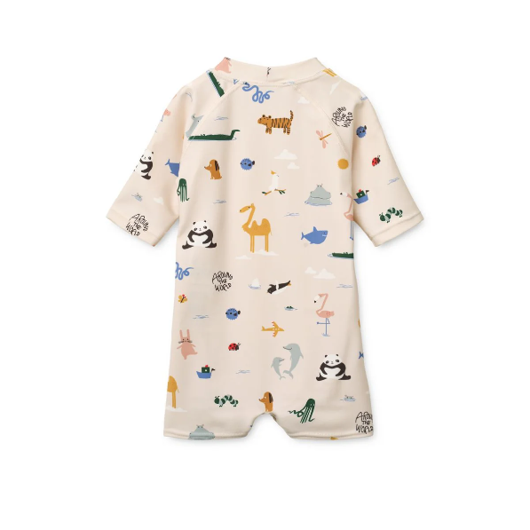 Thor Baby Swim Jumpsuit- Around The World