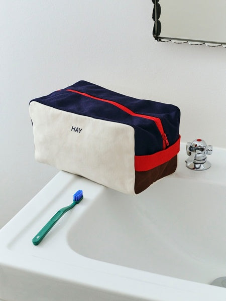 Multi Wash Bag Medium - Cream/Multi