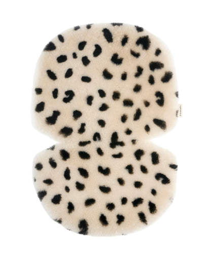 Sheepskin Buggy Liner - Leopard Peanut