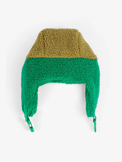 Multicolour Sheepskin Chapka Hat