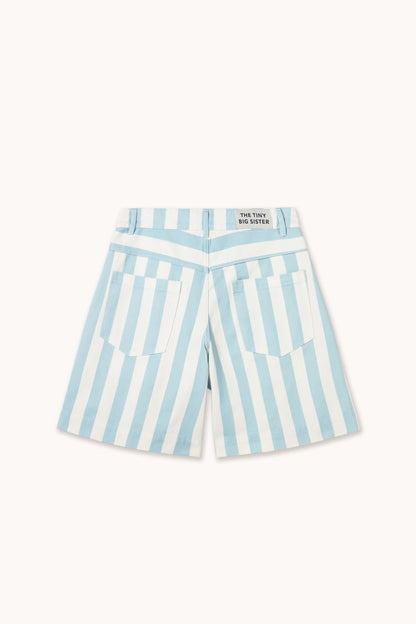 Stripes Bermuda Shorts