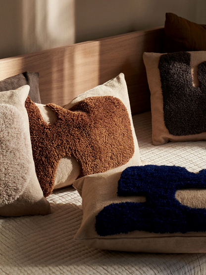 Lay Cushion Rectangular - Sand / Sugar Kelp