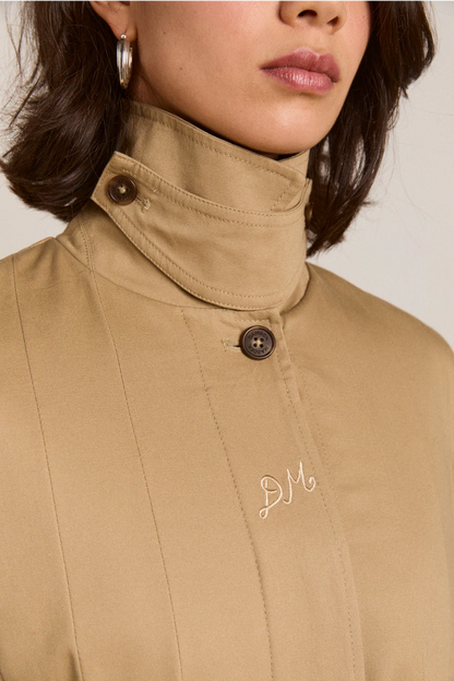 Sofia Pleated Trench