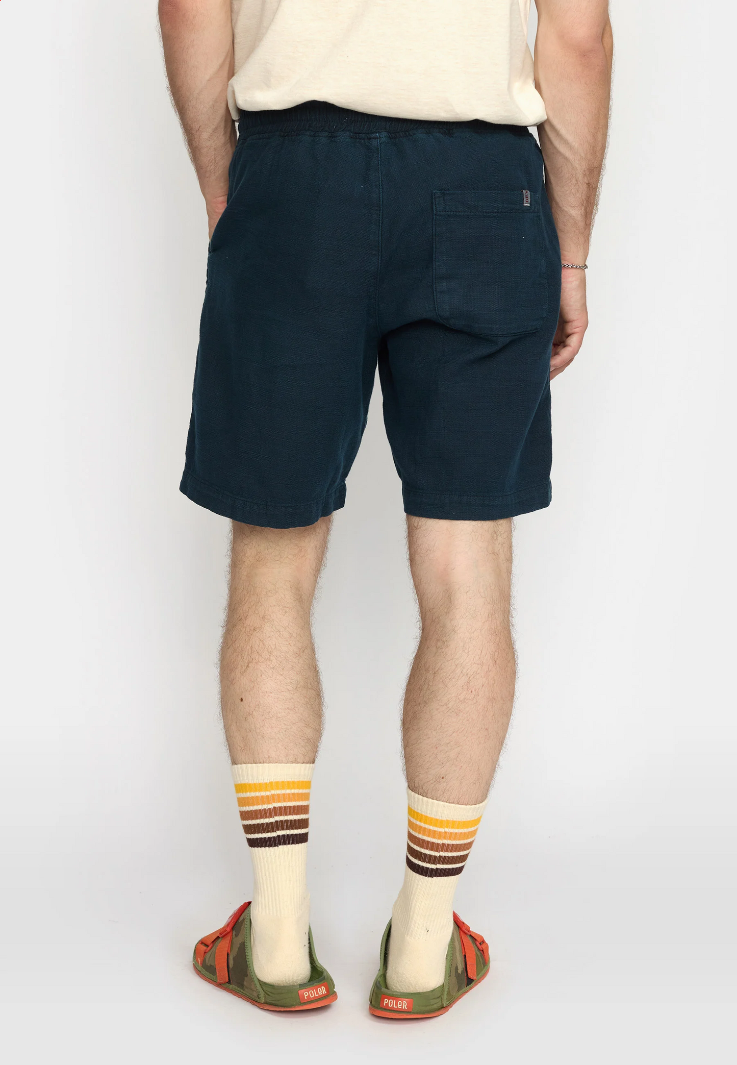 Long casual shorts - Dark navy