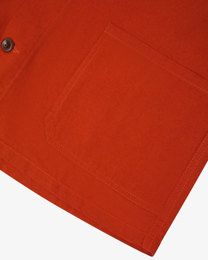 Buttoned Overshirt - Rust