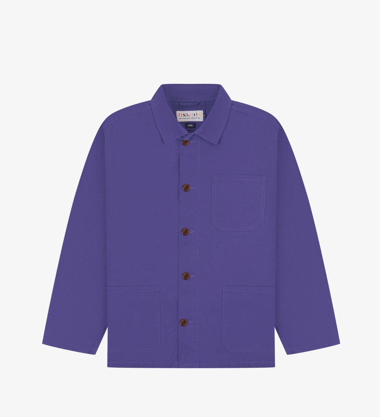 Buttoned #3001 Overshirt - Ultra Blue