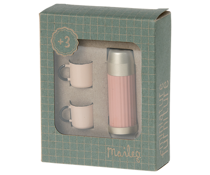 Thermos & Cups - Soft Coral