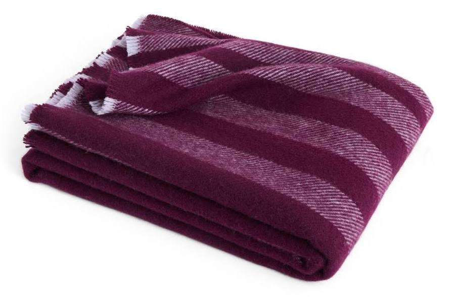 Duo Throw - Plum