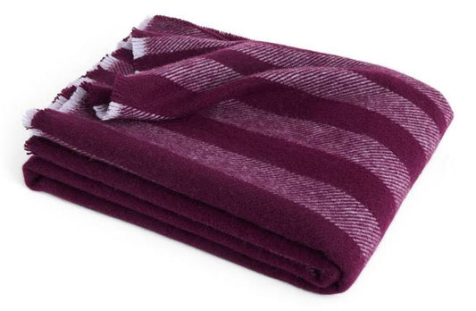 Duo Throw - Plum