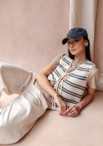 Recycled Cotton Cap- Sun