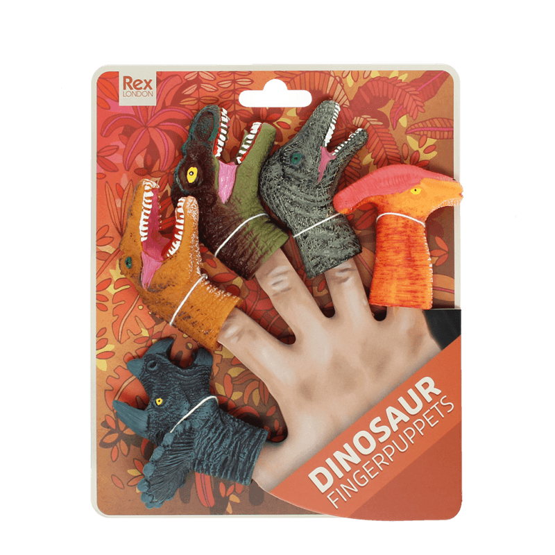 Dinosaur Finger Puppets
