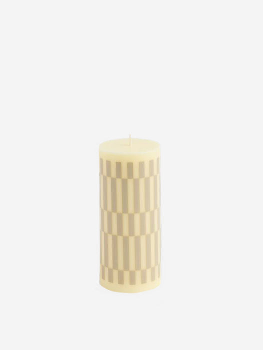 Column Candle Small - Cream / Sand