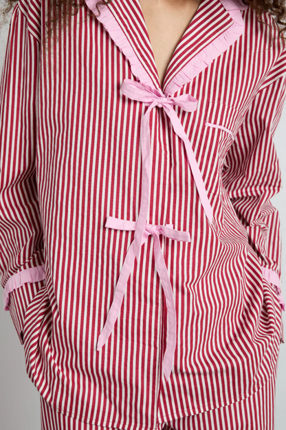 Antonella PJ Set - Red Stripe