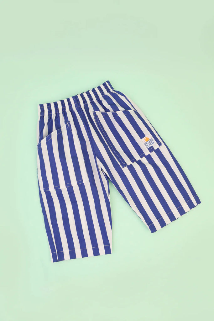 L F Markey Kids Woodlea Blue Stripe Trousers