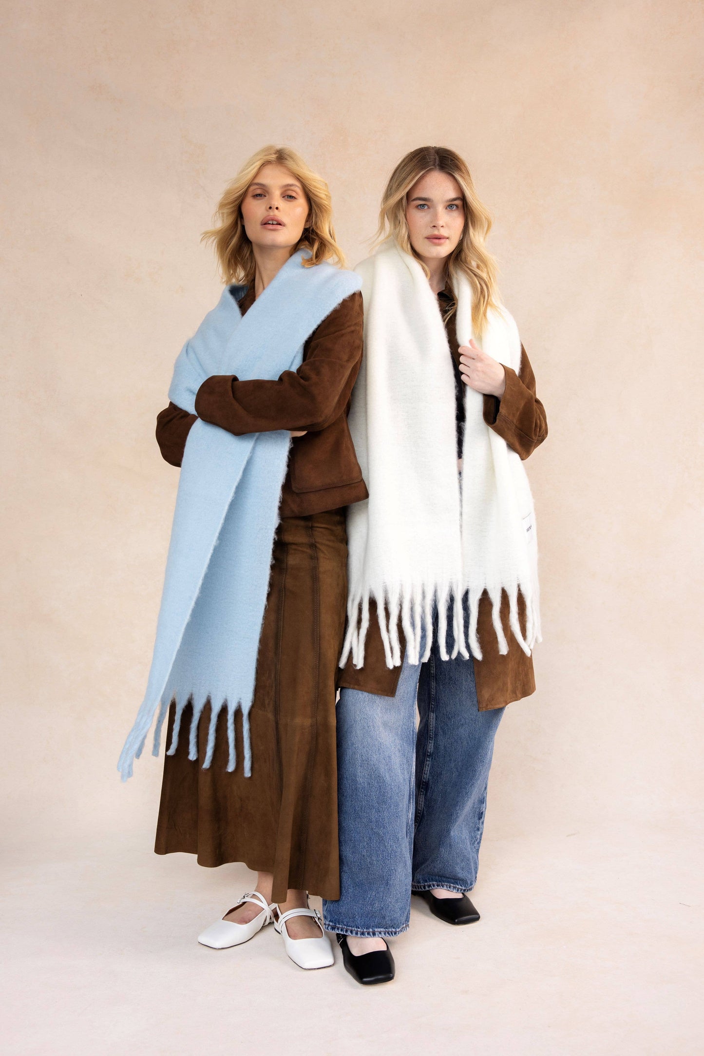 The Stockholm Scarf - 100% Recycled - Glacier Blue