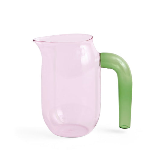 Glass Jug Pink - Small