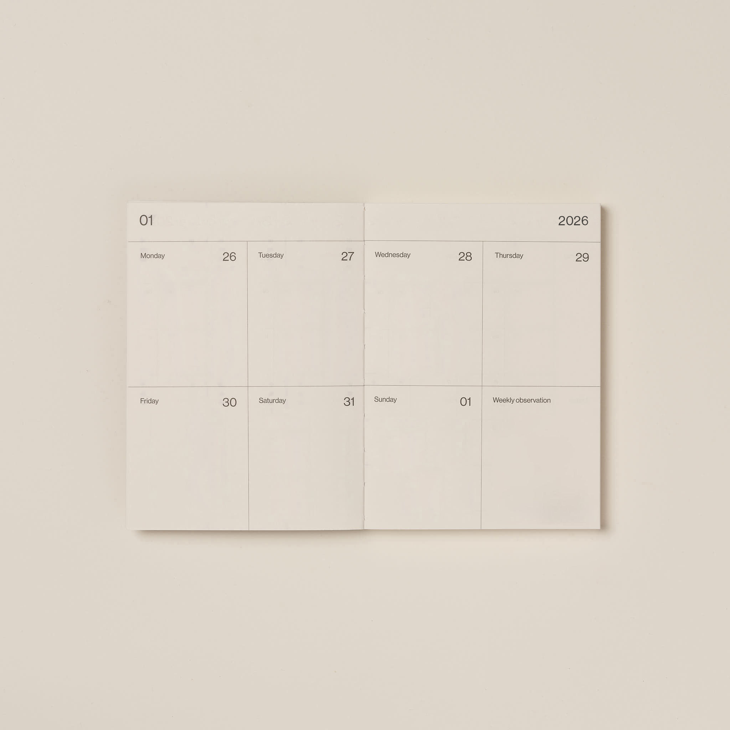 Journal 2026 - Claret