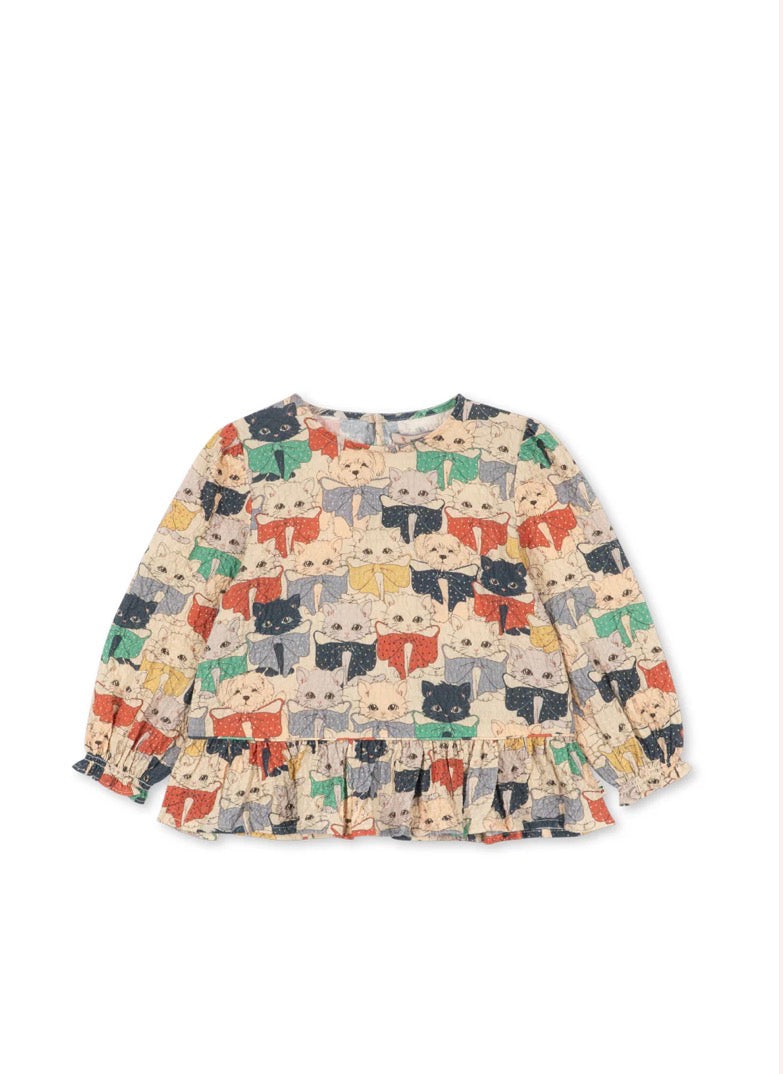 Elin Blouse - Like Cats and Dogs