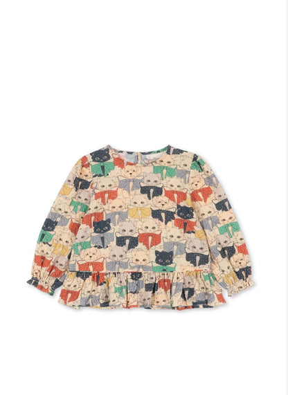 Elin Blouse - Like Cats and Dogs