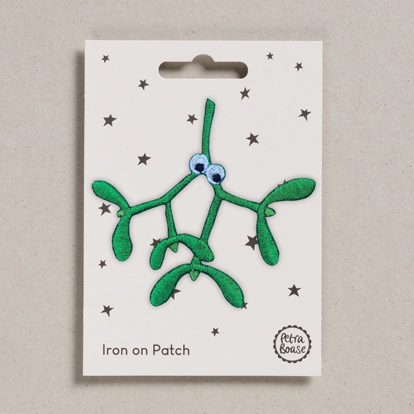 Mistletoe Iron On Patch