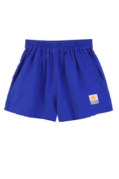 Basic Linen Shorts - Colbolt