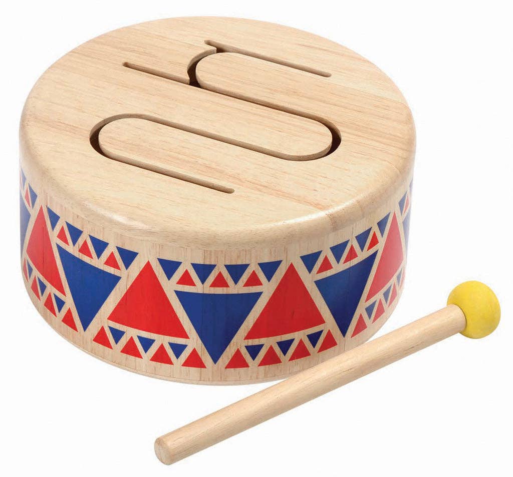Solid Drum - Wooden Musical Toy PlanToys