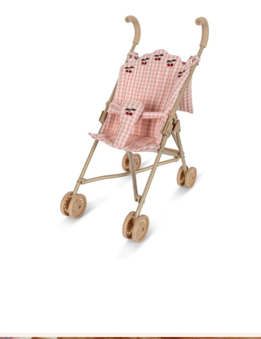 Stroller - Powder Pink Check