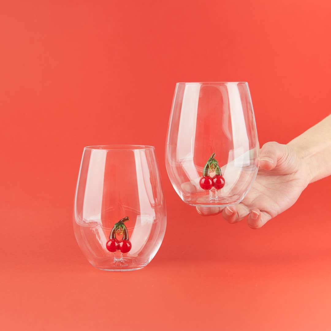 Balvi Botanical Glass - Cherries