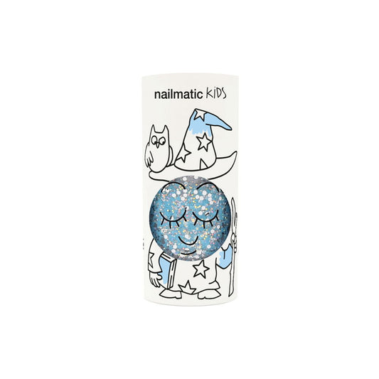 Kids Water Based Polish Luna Blue Sparkling Water