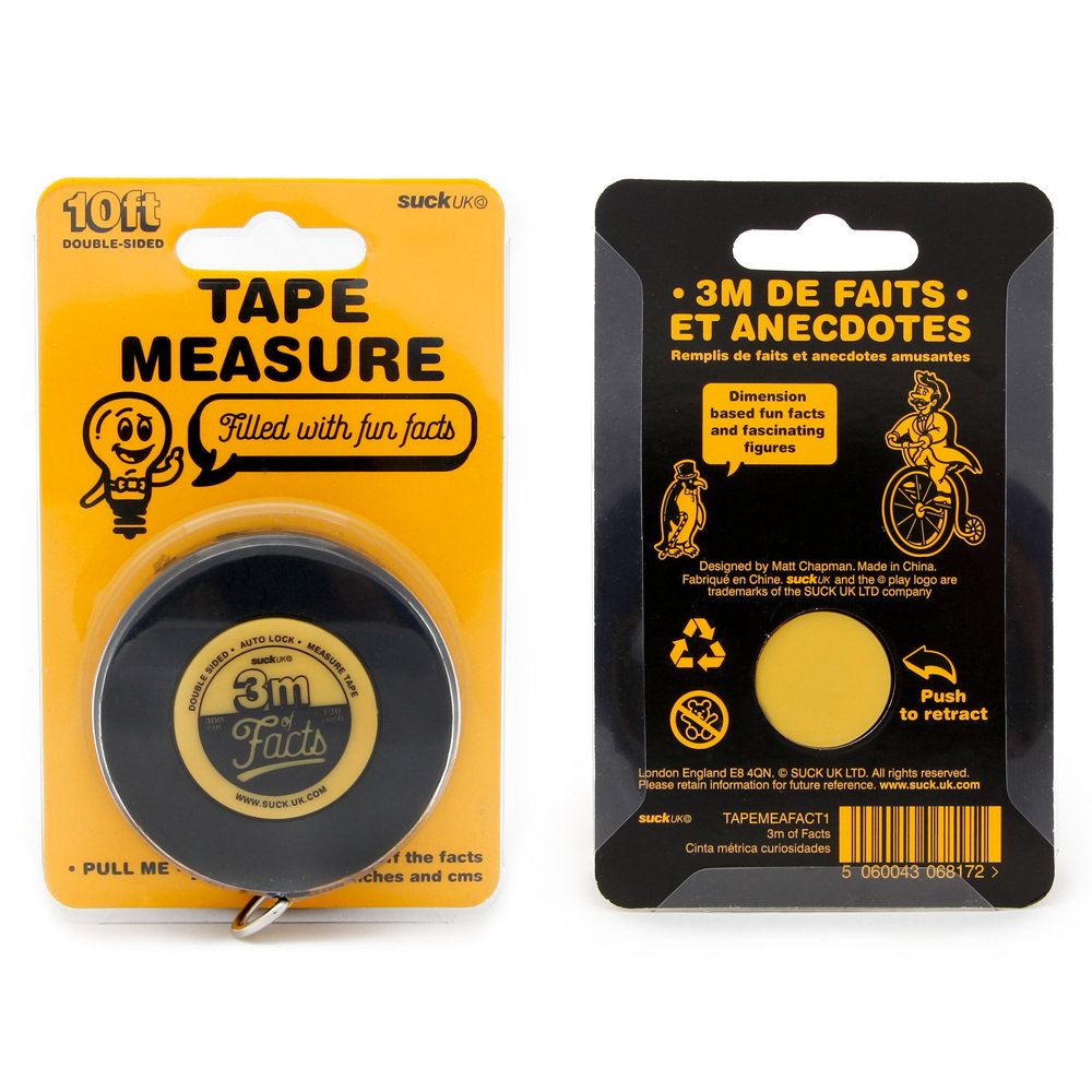 3M Of Facts Tape Measure