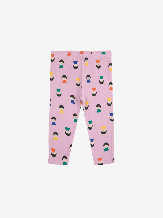 Game Pawns All Over Leggings - Lavender