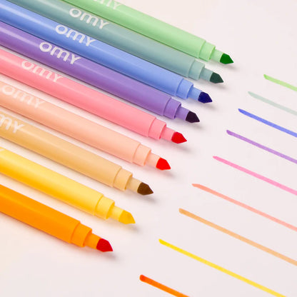 Omy Pastel Felt Pen Markers