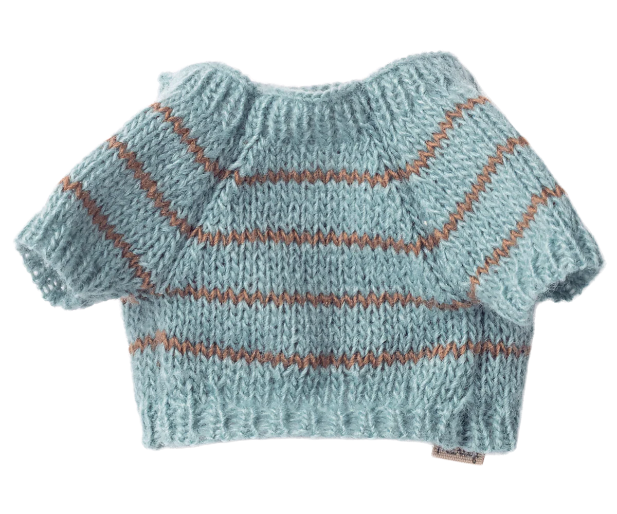Puppy Supply Knitted Jumper Blue