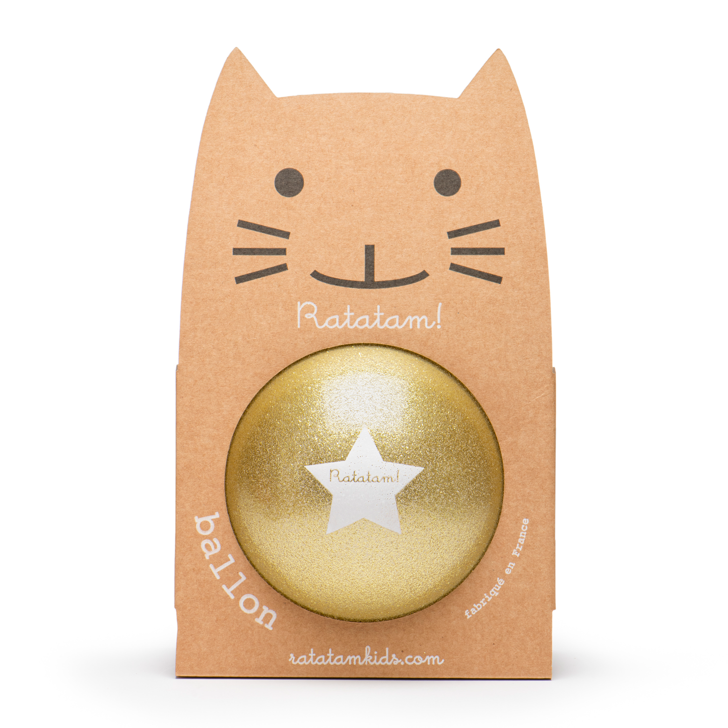 15 cm gold glitter balloon
