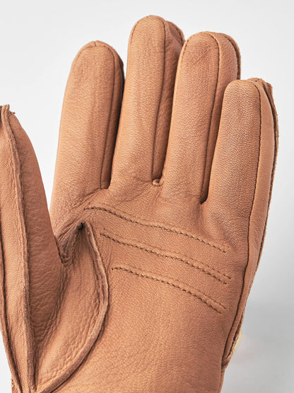 Deerskin Primaloft Rib Gloves - Cork