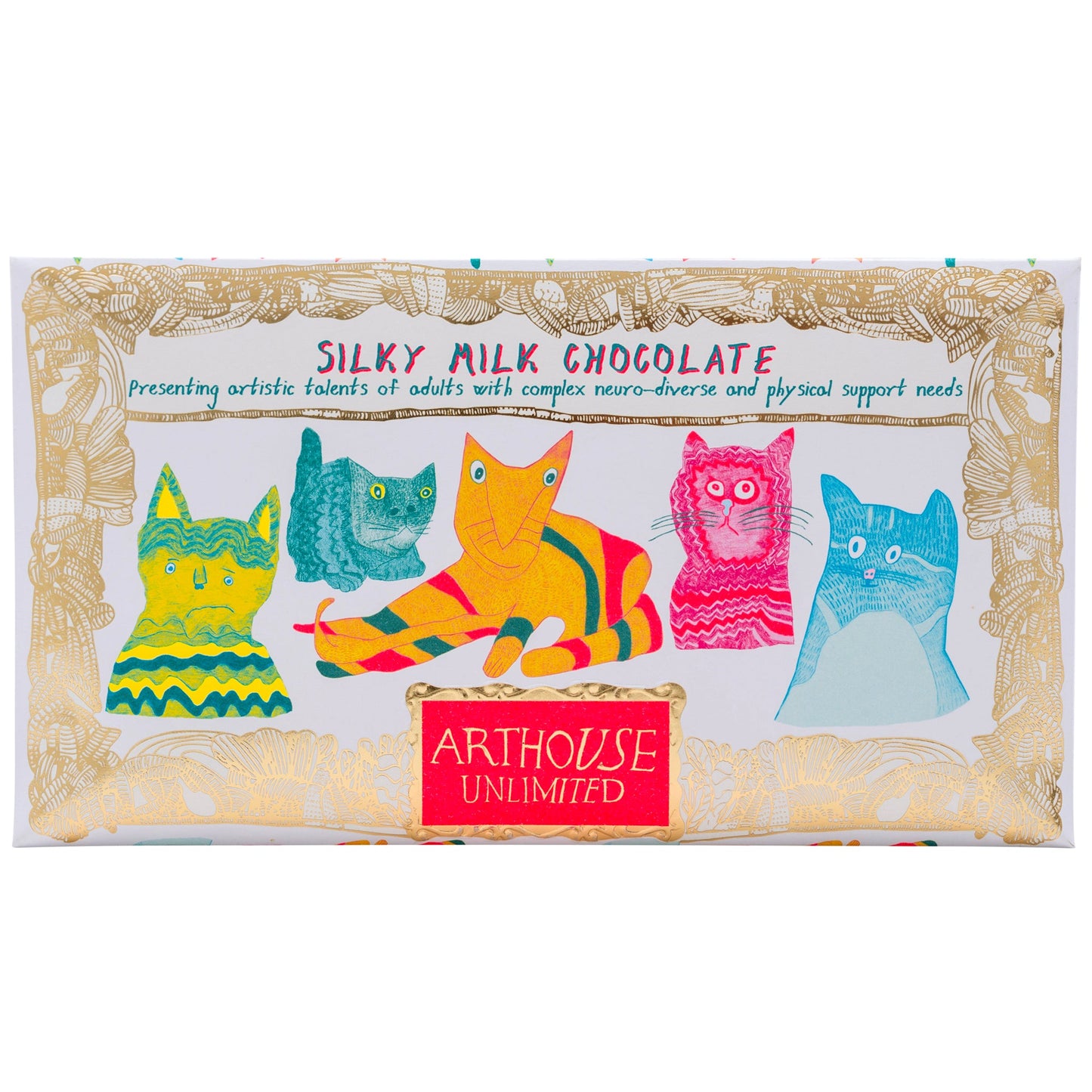 Miaow For Now - Silky Milk Chocolate Bar