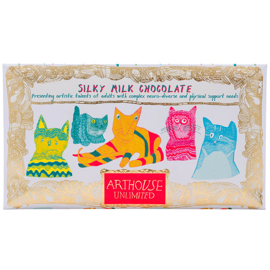 Miaow For Now - Silky Milk Chocolate Bar