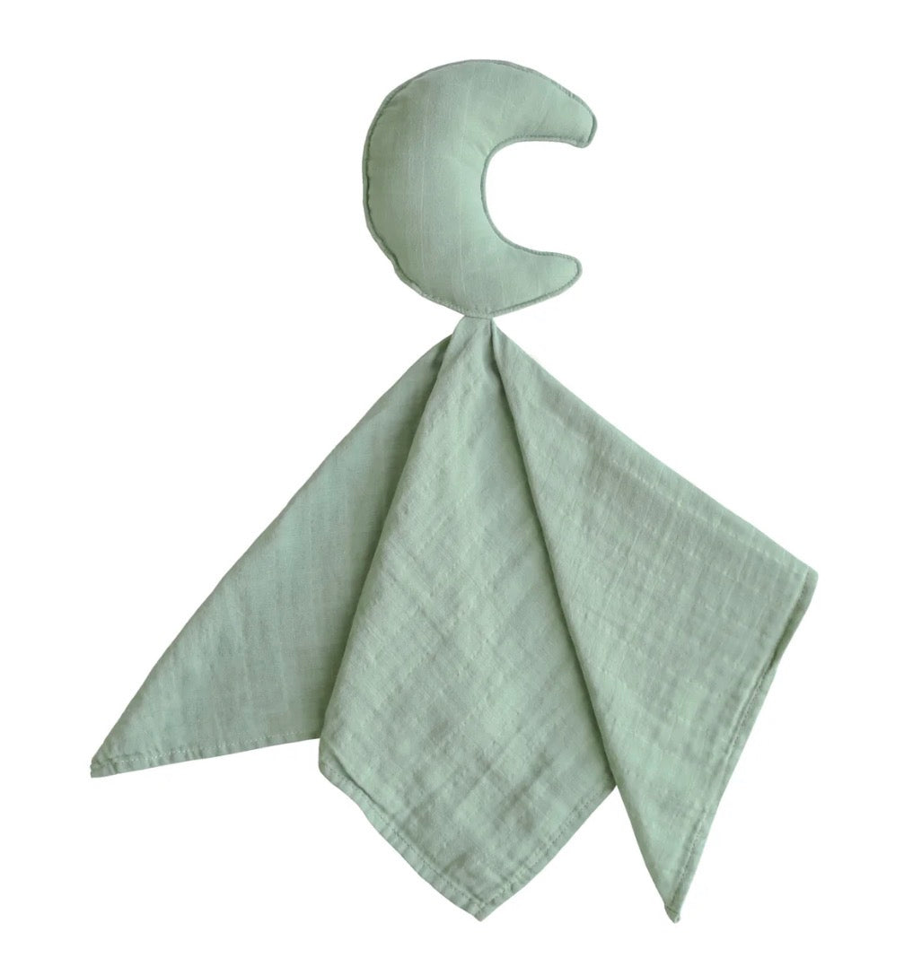 Moon Lovey Blanket - Roman Green