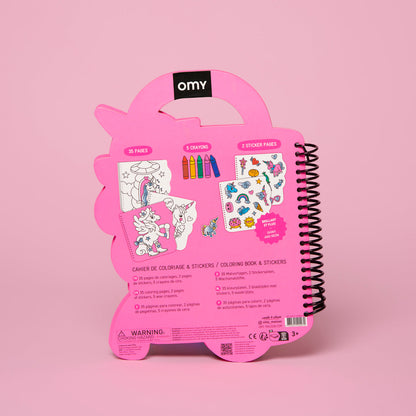 Super Colouring Book & Stickers - Lilly