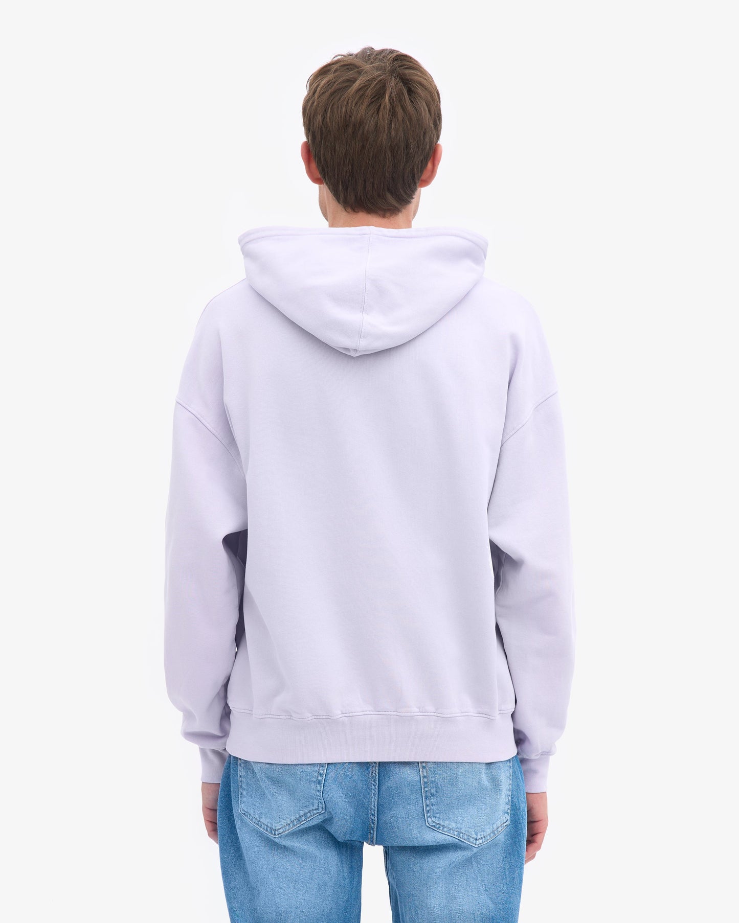 Organic Oversized Hoodie - Soft Lavender