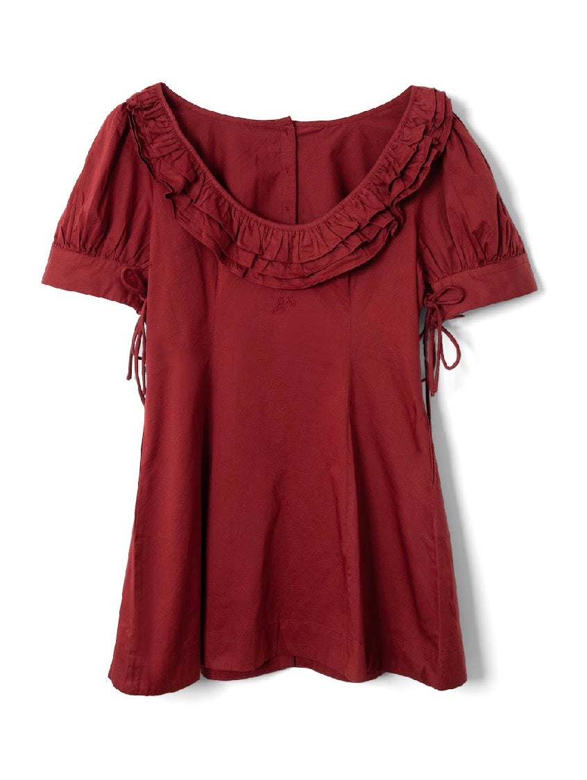 Anke Mini Dress Red Pear