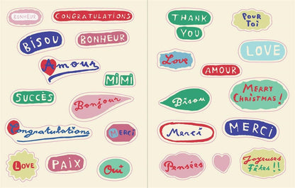 Nathalie Lété Sticker Book By Nathalie Lete