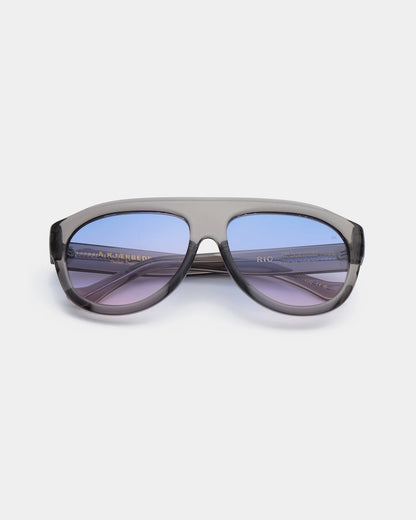 Rio Sunglasses - Grey Transparent