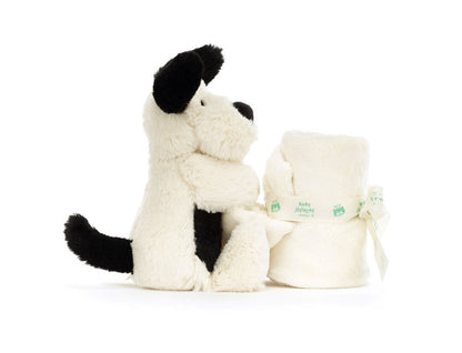 Bashful Black & Cream Puppy Soother