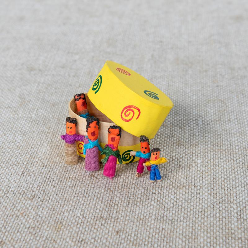 Worry Dolls - 6 Mini Worry People In A Box